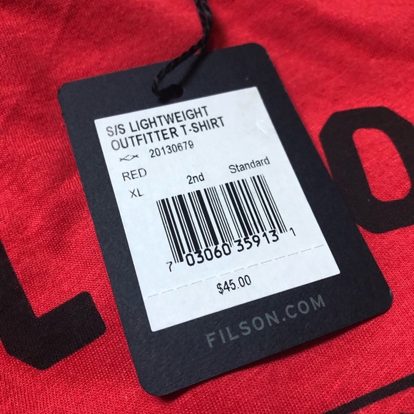 NWT Filson Lightweight T-Shirt - Picture 5 of 5